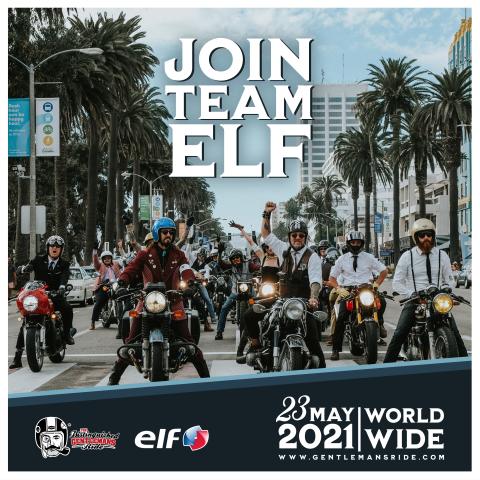 Join team ELF on the DGR 2021 picture
A lot of people on their motorbikes, riding for the DGR ride.
